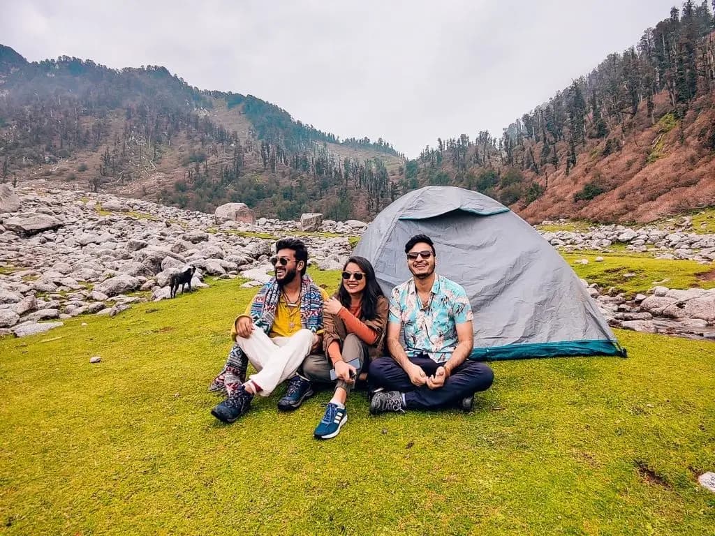 Kareri Lake Trek poster