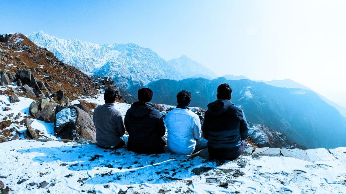 NY Mcleodganj Triund Trek poster