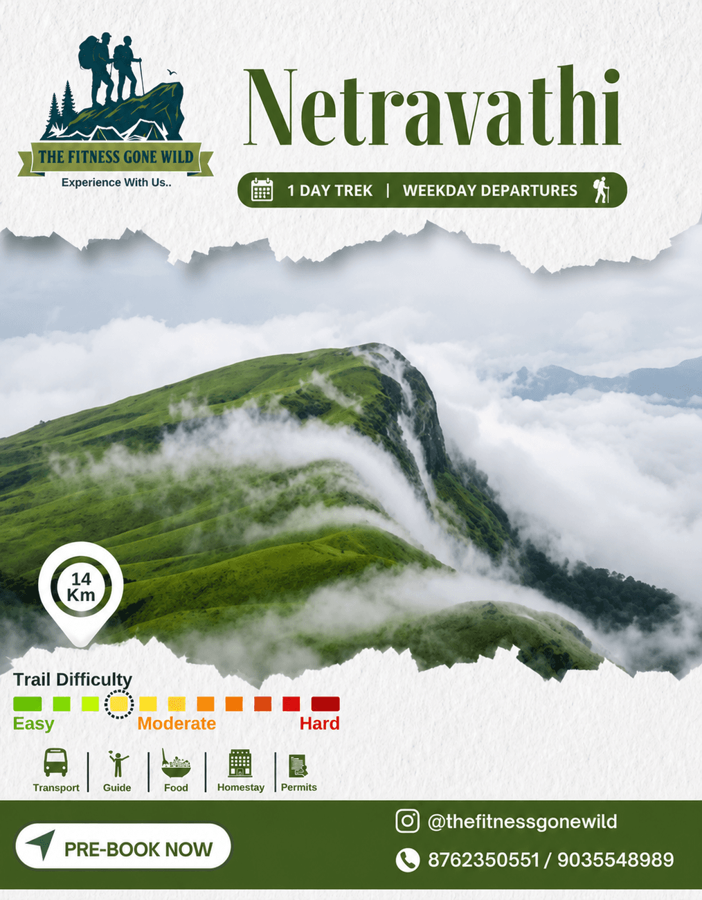 One day trek to Netravati Peak (Weekdays Special) poster