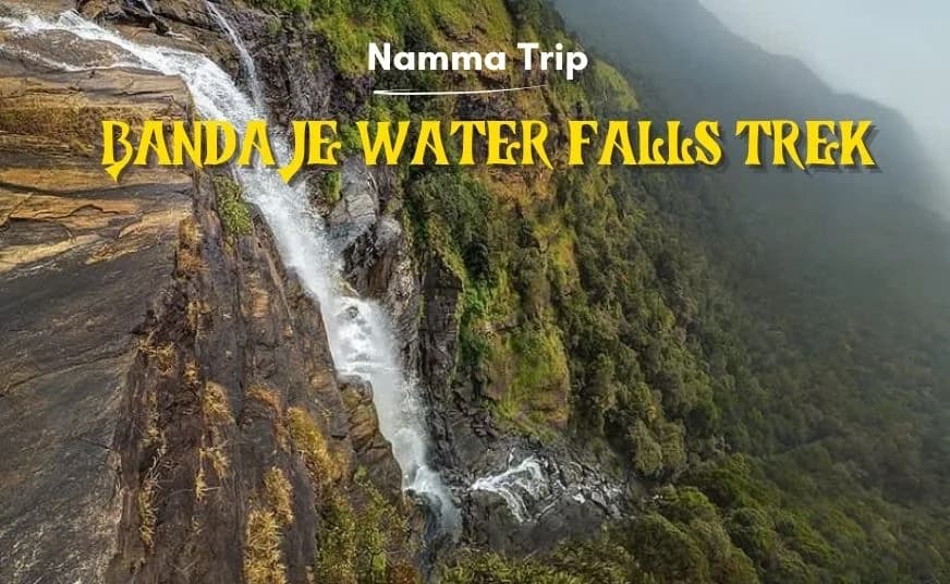 bandaje water falls one Day Trek from Bangalore poster