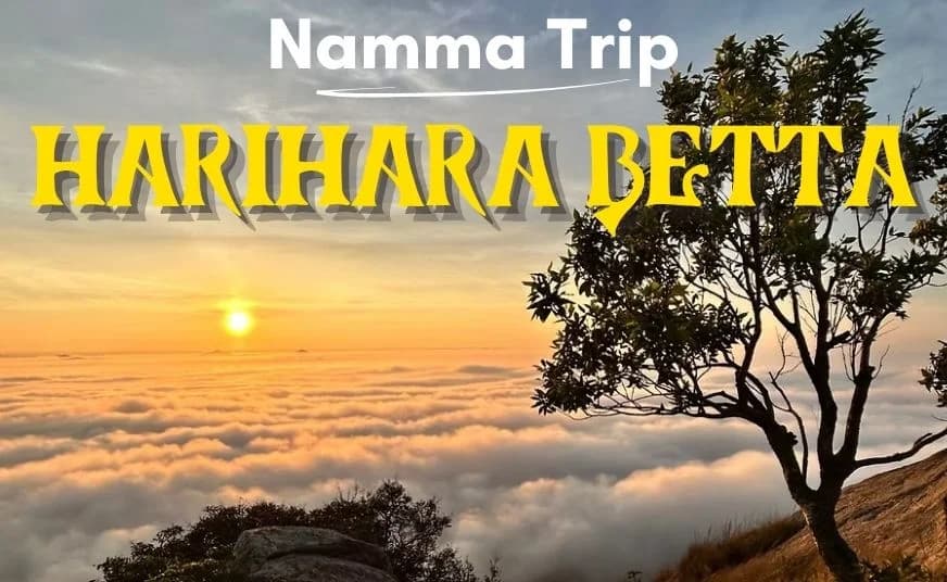 Harihara betta sunrise trek from Bangalore poster