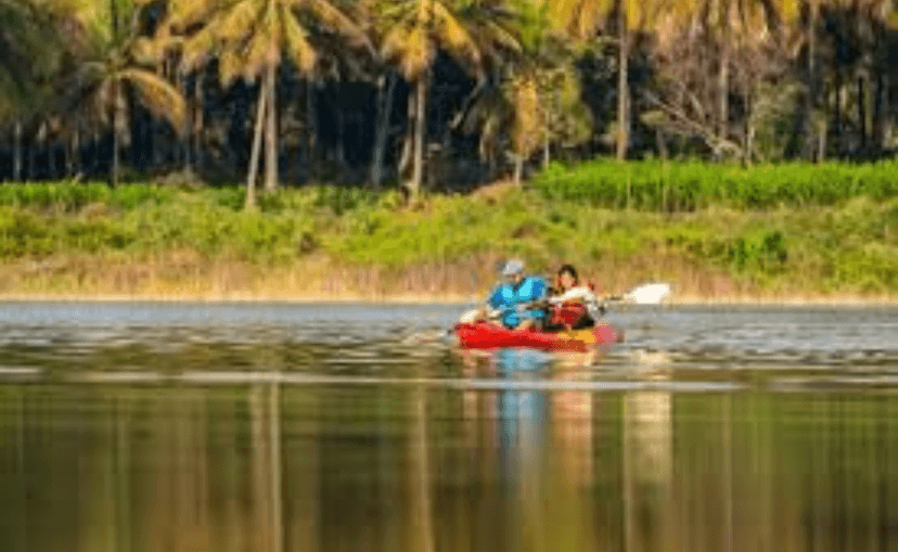 Kanva Sunrise Trek with Kayaking from Bangalore poster