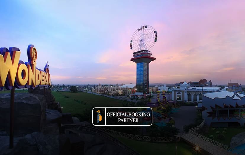 Wonderla Amusement Park Bengaluru Tickets poster