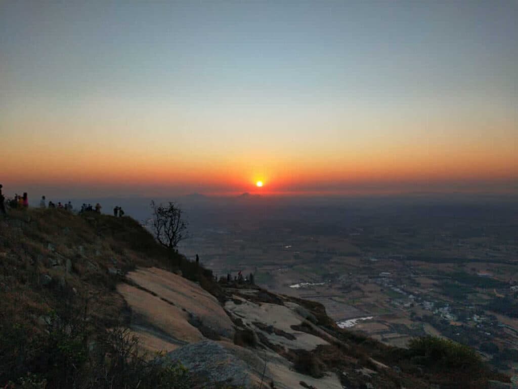 Night Trek in Skandagiri Bangalore poster