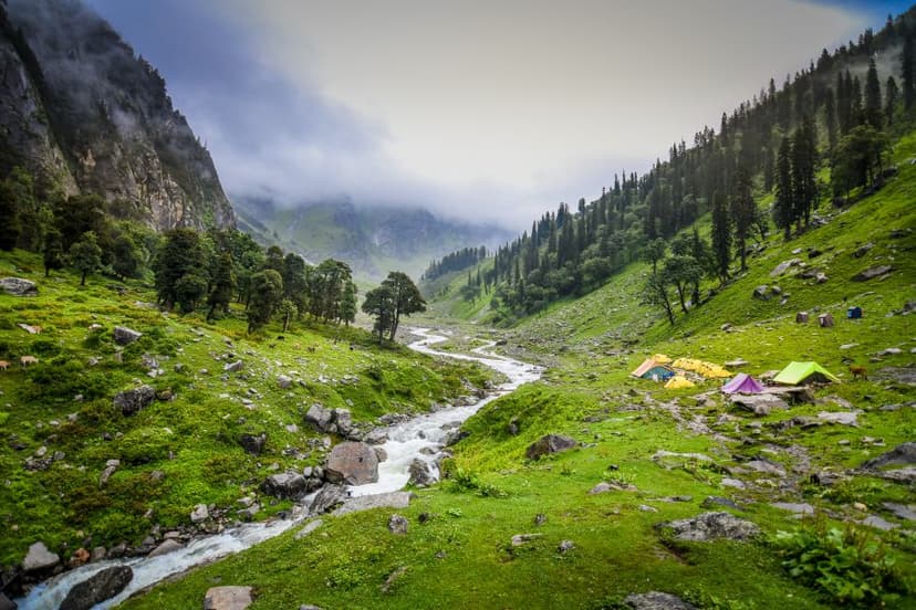 Kasol Kheerganga Trek package from Delhi poster