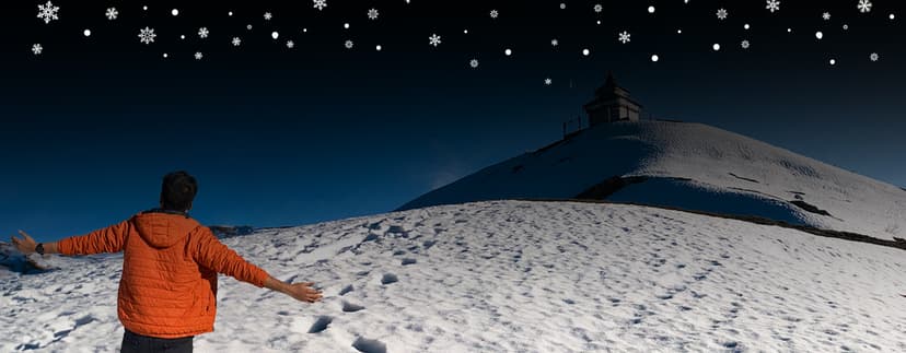 Chakrata Xmas New Year poster