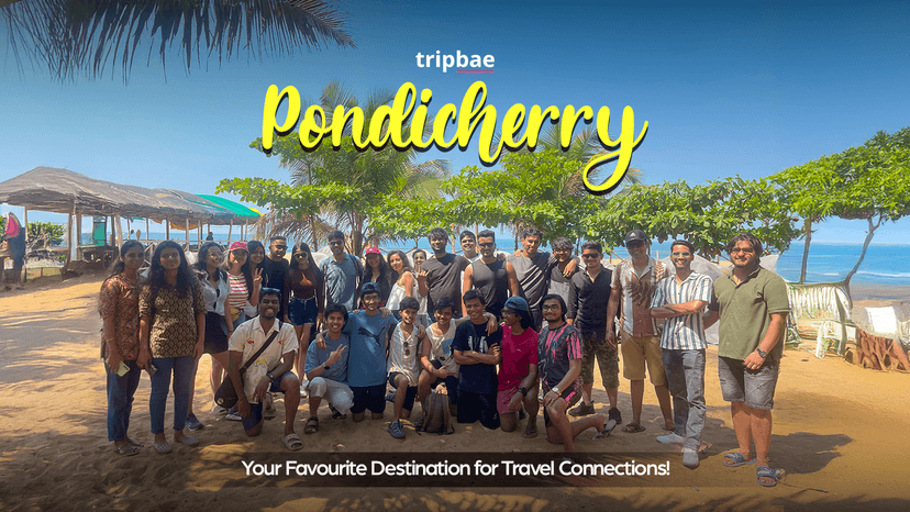 Pondicherry Backpacking Trip poster