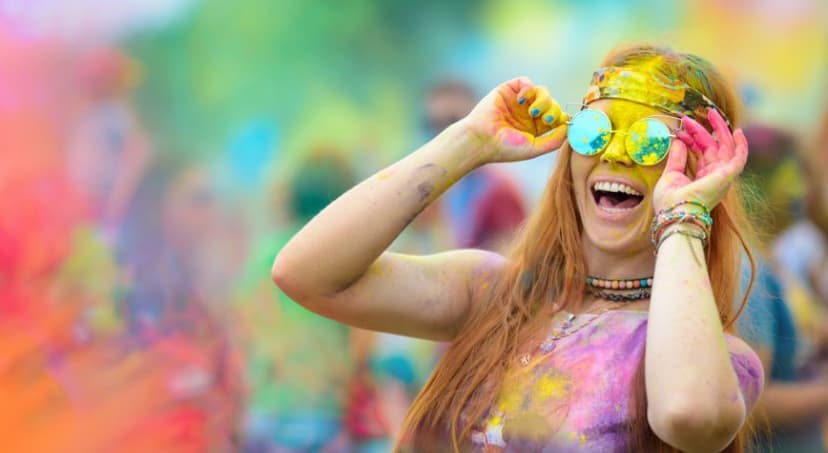 Holi Bash Pawna Lakeside Camping poster