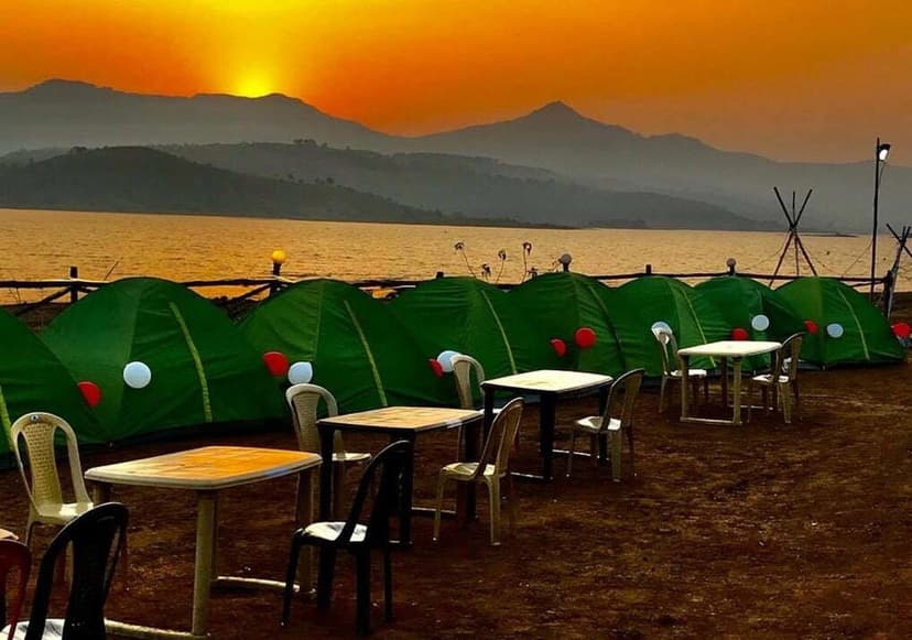 Pawna Camping, BBQ, Fun Games and Tents Stay poster